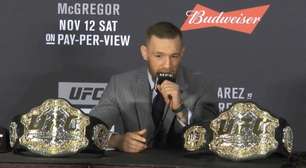 UFC 205: McGregor 'satisfeito' com o triunfo previsto