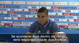 Casemiro sobre vídeo-arbitragem: "Não mudará nada"