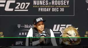 UFC 207: Amanda Nunes: "Ronda deveria fazer outra coisa"