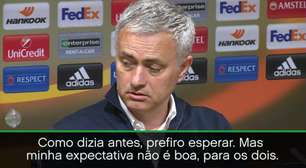 Mourinho diz não ser otimista sobre lesão de Ibrahimovic