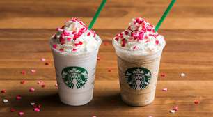 Dia dos Namorados: Starbucks lança Frappuccinos especiais