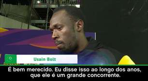 "Gatlin mereceu ganhar", diz Bolt após prova de 100m