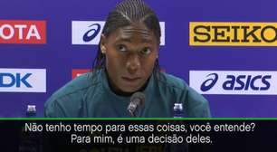 "Não tenho tempo para bobagens", diz atleta sobre polêmica quanto a sua sexualidade