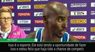 Farah, sobre Makwala: "Estou feliz que haja tido a chance de competir"