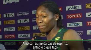 Semenya: "Correr me dá paz de espírito"
