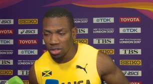 Corredor jamaicano quase chora ao falar da lesão de Bolt