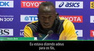 Bolt: "Quase chorei dizendo adeus"