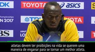 Bolt: "Provei ao mundo que você pode ser grande sem doping"