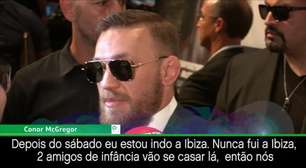McGregor confiante: "Vou para Ibiza comemorar a vitória"