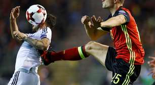 Bélgica vence e será cabeça de chave; Grécia pega repescagem