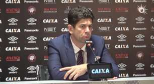 ATLÉTICO-PR: Fabiano Soares acredita que diferencial da equipe do Atlético-PR na vitória diante do Vasco foi aproveitar as oportunidades criadas.