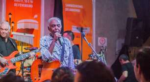 Gilberto Gil no Esquenta do Camarote Bar Brahma nos 464 anos da cidade de São Paulo