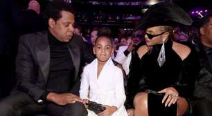 Filha de Beyoncé e Jay-Z rouba a cena no Grammy 2018