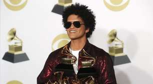 Bruno Mars foi a estrela Grammy 2018! Confira mais sobre a premiação:
