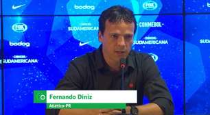 ATLÉTICO-PR: Diniz: "Nossa melhor partida no ano"