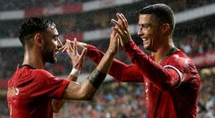 Com Cristiano Ronaldo titular, Portugal goleia a Argélia