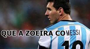 Web não perdoa tropeço da Argentina; Messi vira "pipoqueiro"