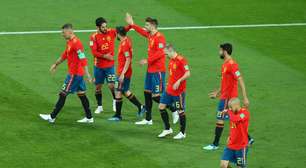 Veja as fotos de Espanha x Marrocos pelo Grupo B da Copa