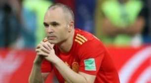 Iniesta confirma adeus à seleção da Espanha após eliminação