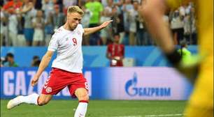 Atacante dinamarquês é ameaçado após perder pênalti na Copa