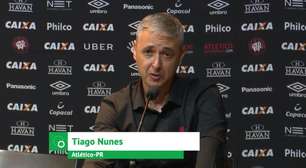 ATLÉTICO-PR: Tiago Nunes estreia como técnico interino: "Não me incomoda em nada"