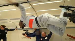 Bolt tenta desafiar gravidade zero