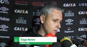 ATLÉTICO-PR: Tiago Nunes: "Temos que aprender a segurar a pressão"