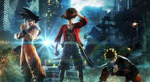 Naruto, Luffy e Goku viram estatuetas reais em Jump Force