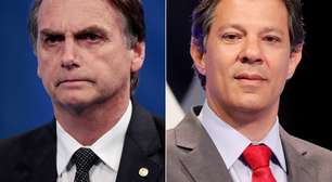 Ibope: Bolsonaro sobe e vai a 31%; Haddad se mantém com 21%