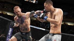 UFC usa game UFC 3 para dar prévia das lutas da vida real