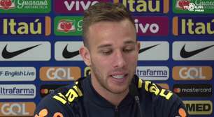 Arthur revela surpresa com intensidade nos treinos da Seleção