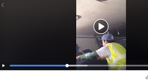 #Verificamos: Vídeo furto de malas em avião não é no Brasil