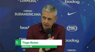 ATLÉTICO-PR: Tiago Nunes: "Jr. Barranquilla acabou dominando o jogo"