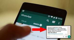 Não existe "Retrospectiva 2018" do Whatsapp: é golpe!