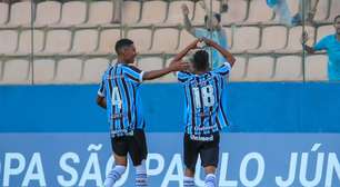 Grêmio faz 3 a 0 no São Bernardo e avança na Copinha