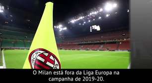 Milan está fora da próxima edição da Liga Europa