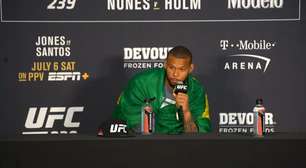 UFC 239: Marreta: "Não pude dar 100% por causa do meu joelho"