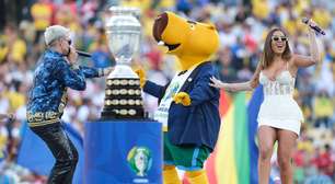 Festa de encerramento da Copa América não empolga torcedores