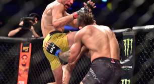 Brasileiro deixa nariz de rival desfigurado em luta do UFC