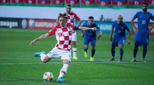 Croácia fica no empate com o Azerbaijão pelas Eliminatórias da Eurocopa
