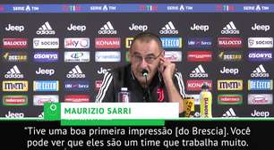 JUVENTUS: Sarri alerta: "Estreia de Balotelli pode inspirar o perigoso Brescia"