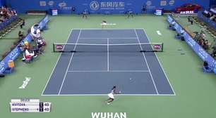 WTA Wuhan: Kvitova venceu Stephens (6-3 6-3)