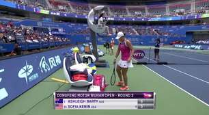 WTA Wuhan: Barty venceu Kenin (6-3 7-5)