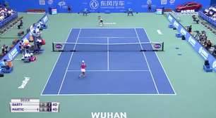 WTA Wuhan: Barty venceu Martic (7-6 3-6 6-3)