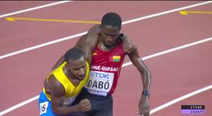 Veja o grande gesto do atleta que carregou o adversário no 1° dia do Mundial de Atletismo