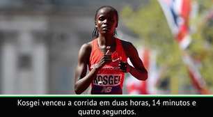 ATLETISMO: Brigid Kosgei quebra o recorde mundial na maratona feminina de Chicago