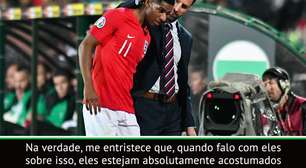 INGLATERRA: Southgate: "Infelizmente, meus jogadores estão acostumados com o racismo"
