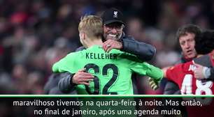 Klopp reclama da agenda de jogos do Liverpool