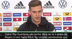 FUTEBOL: Eliminatórias Euro 2020: Kimmich: "É claro que não me oponho à volta de Guardiola"