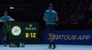 TÊNIS: ATP Finals: Berrettini vence Thiem (7-6, 6-3)